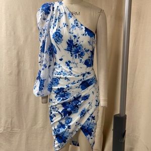 Limited Edition Lavish Alice gorgeous bleu and white floral dress